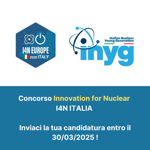 Asso Nucleare (@assonucleare) on Twitter photo 🌟 AIN is also supporting the Innovation for Nuclear competition! 🌍💡
Innovation for Nuclear (I4N)
associazioneitaliananucleare.it/concorso-i4n-i…
Don’t hesitate to contact us at info@associazioneitaliananucleare.it for further information.
We look forward to seeing you soon! 🌟 AIN is also supporting the Innovation for Nuclear competition! 🌍💡
Innovation for Nuclear (I4N)
associazioneitaliananucleare.it/concorso-i4n-i…
Don’t hesitate to contact us at info@associazioneitaliananucleare.it for further information.
We look forward to seeing you soon!
