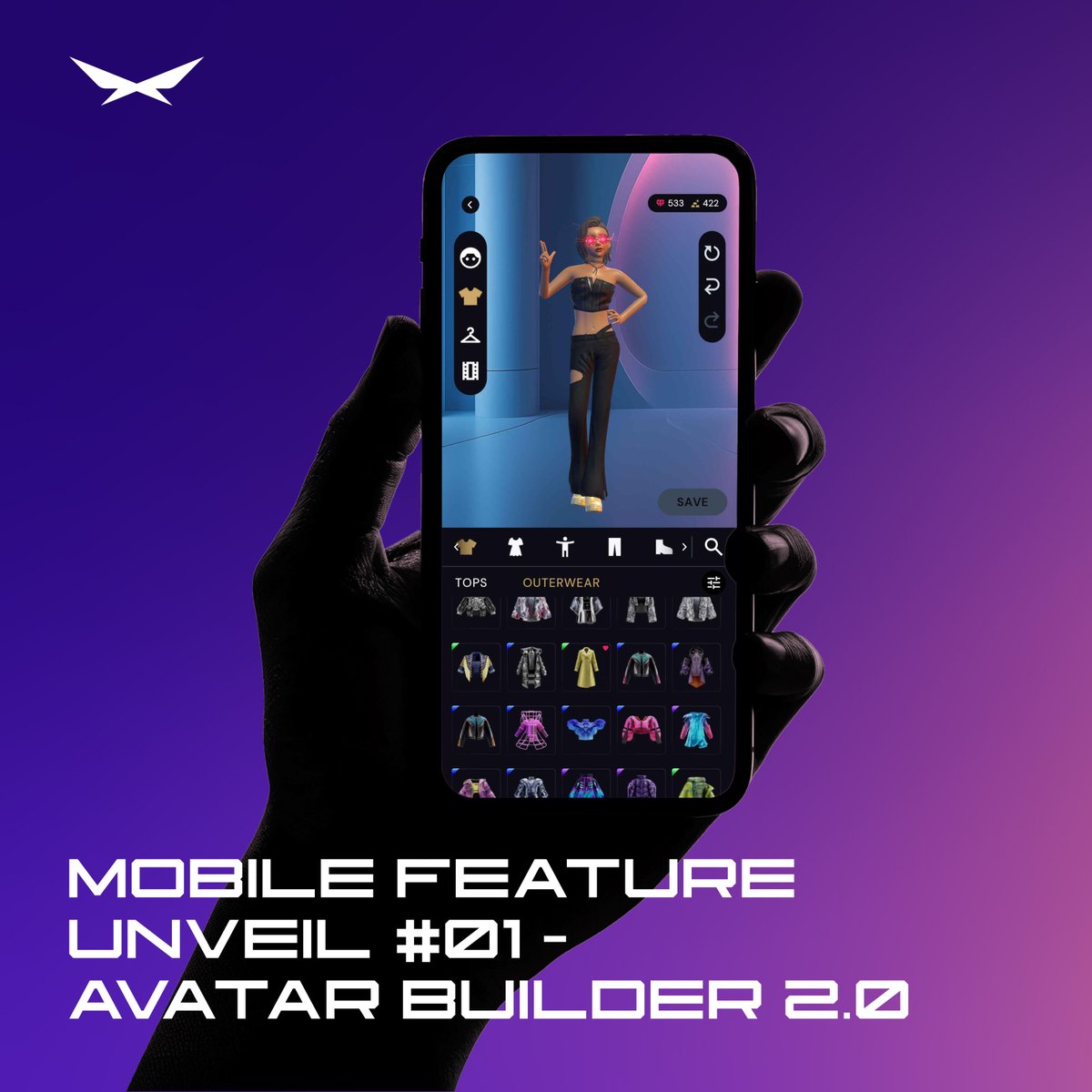 📱 Mobile Feature Unveil # 01

Avatar Builder 2.0 - Creating Your Identity🧍

At ZTX’s core is the Avatar Builder, and with the Mobile App in the works, an enhanced AB is on its way! 🚀

Learn why it will be key to the game ↓