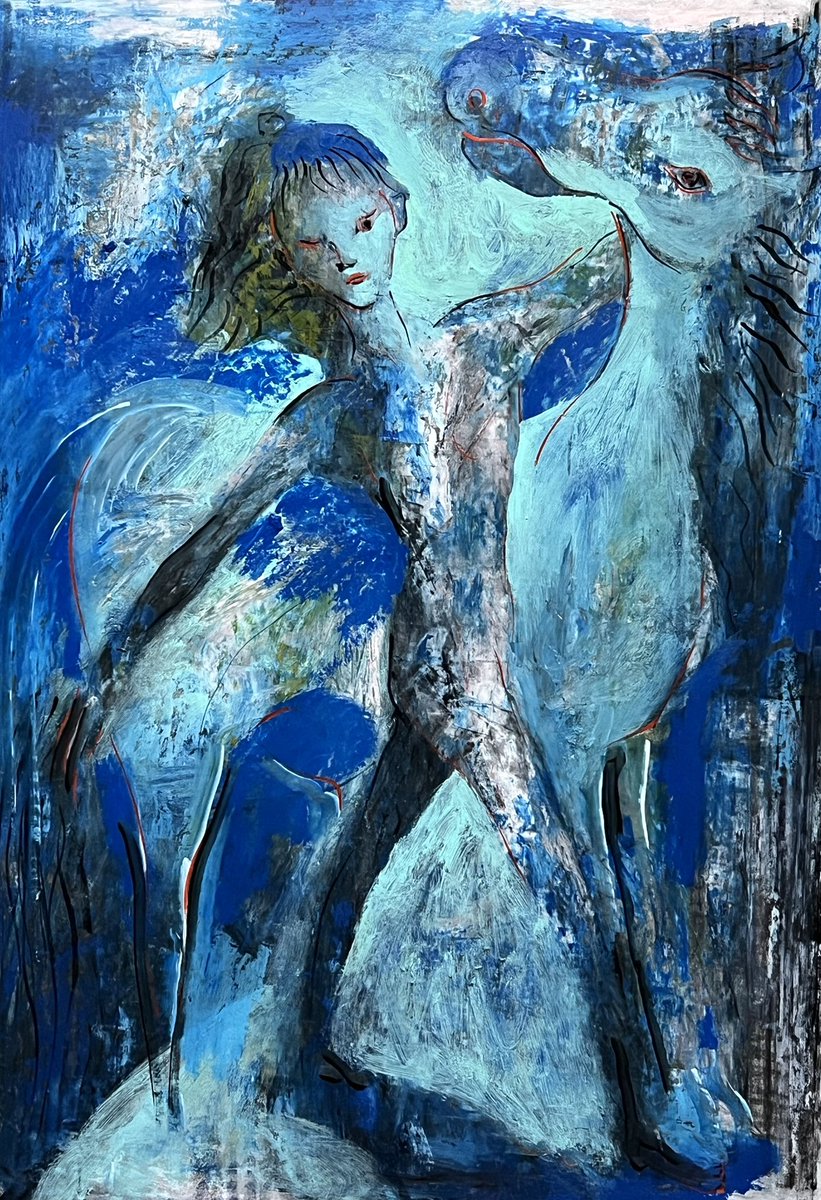 kiccoudo's tweet photo. Profile 20250205
#blue 
#Creative 
#tryanderror @SaatchiArt https://t.co/iDey1fEjpD