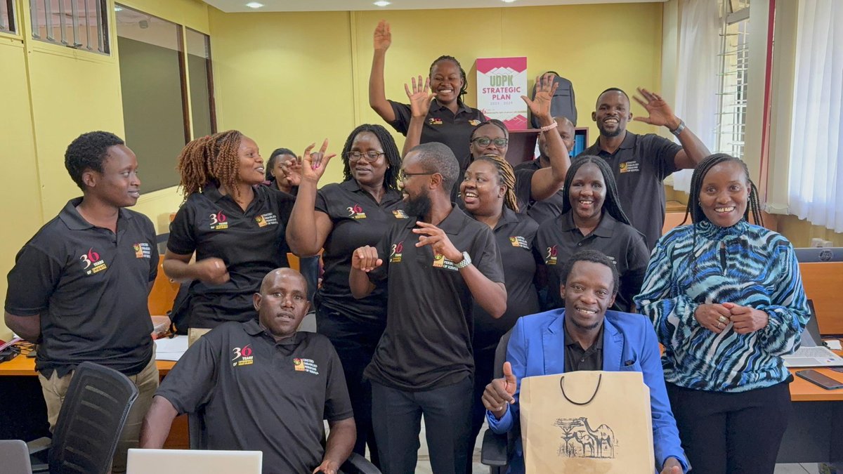 Today we not only celebrated #UDPKAt36 but one of us celebrated his birthday. We joined John Wambua, one of our most dedicated staff member to celebrate his special day.

<a href="/johnwabua/">John Wambua</a> (The man in a blue blazer), is one of our program officers.  He is heavily invested in policy