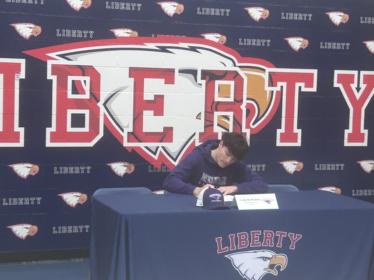 Super proud of Cody and how hard he has worked the last 4 years. Excited to watch him at McKendree in the years to come. #EaglesKingdom