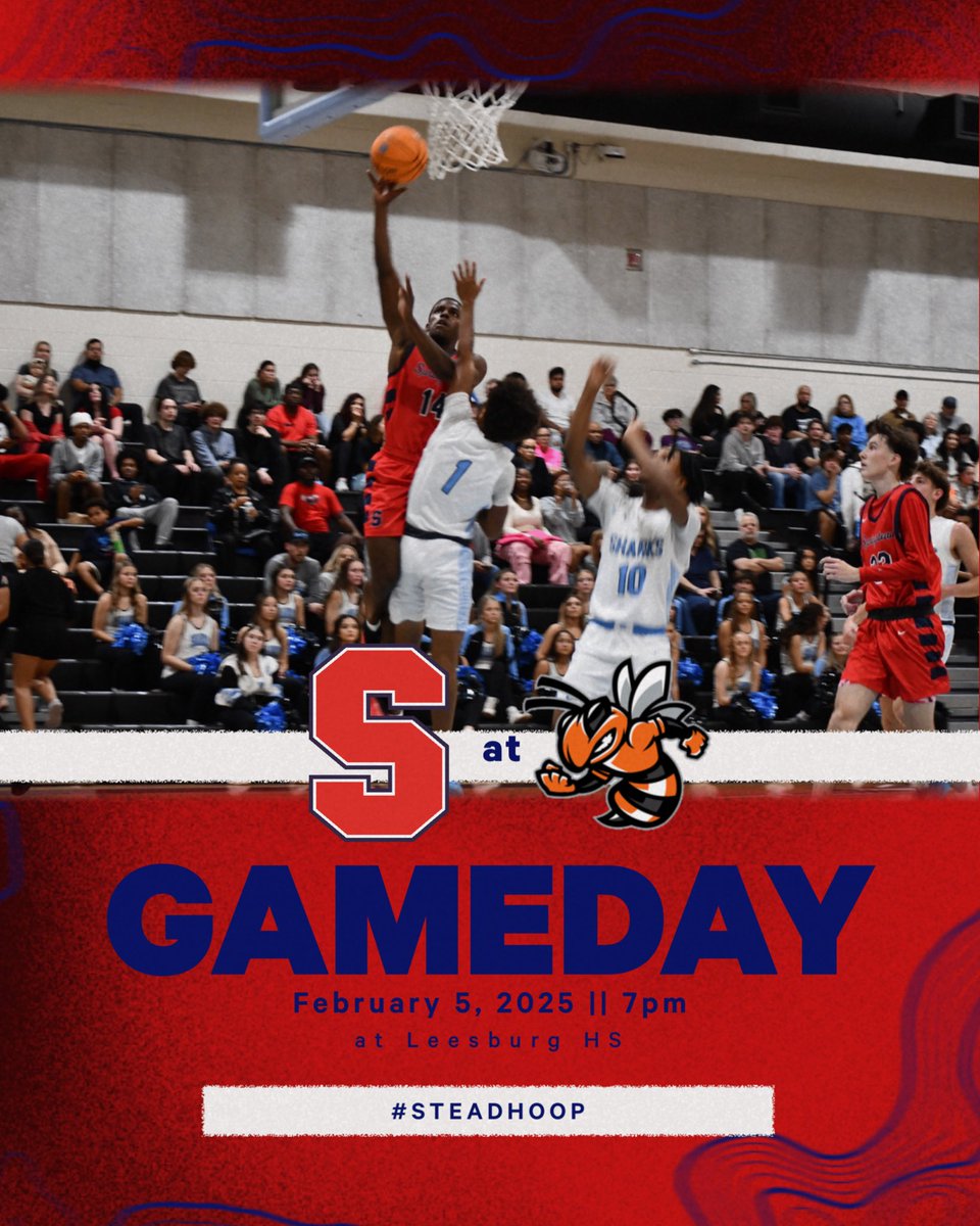 GAME DAY!!! Semi-Finals of the <a href="/FHSAA/">FHSAA</a> District 5A-5 Playoffs are tonight with your <a href="/steadhoops/">Springstead Boys Basketball</a> hitting the road to take on the perennial powerhouse <a href="/Leesburg_Bball/">Leesburg Boys Basketball</a> - It’s win or go home time. Game tips at 7pm. Come out and support. @springstead_ath #steadhoops