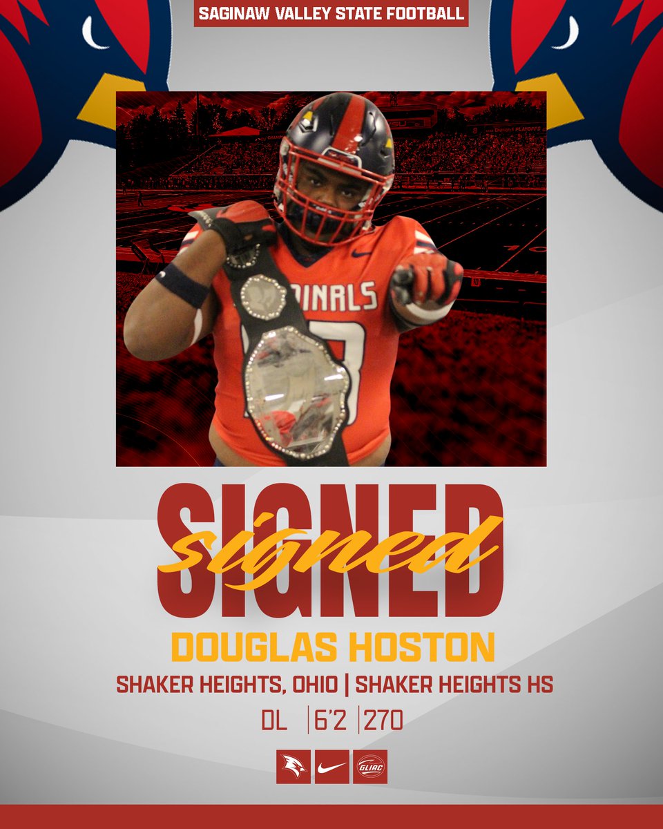 SVSU Football (@svsu_football) on Twitter photo ππ
π
πππππ π
Welcome to the family <a href="/HostonDouglas/">Douglas Hoston</a>
#EarnIT | #NSD25 ππ
π
πππππ π
Welcome to the family <a href="/HostonDouglas/">Douglas Hoston</a>
#EarnIT | #NSD25