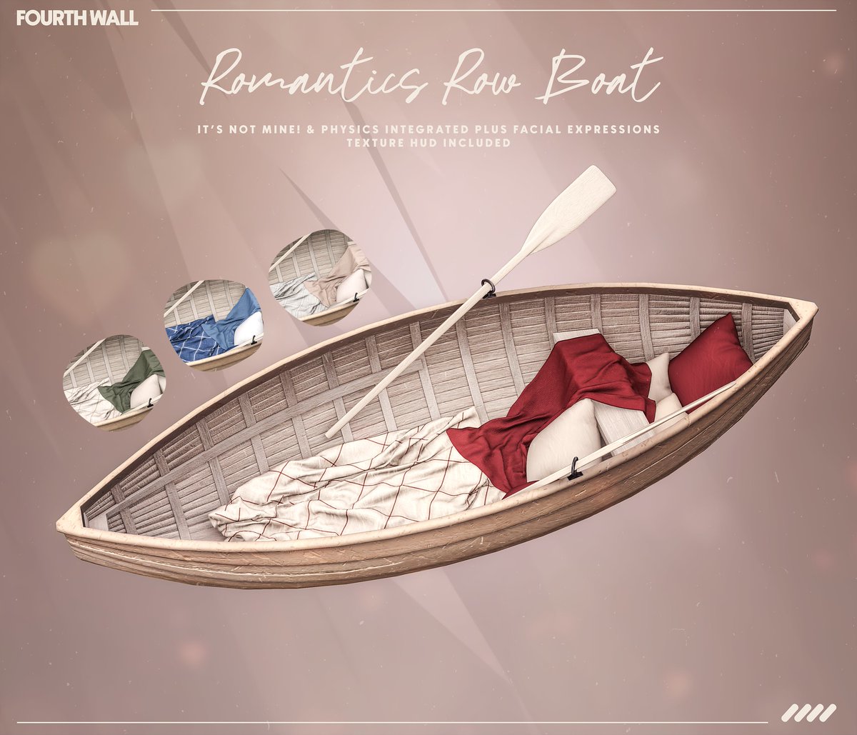 KawaiiFeedSL's tweet image. Fourth Wall: Romantics Row Boat @ Cupid Inc.〡Taxi: maps.secondlife.com/secondlife/Sur…
#secondlife #metaverse #fourthwall #cupidinc #slevent #slcontent #kawaiifeed