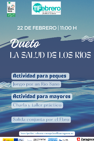 CDAMAZ's tweet photo. Un año más nos sumamos al movimiento #11F‼️
👩‍🔬Día de la Mujer y la Niña en la Ciencia⚛️
🌱BOTÁNICA, con  Begoña García /David Martín @IPE_CSIC  15FEB
💧RÍOS, con Valeria Pirchi @IUCAunizar  22FEB
Atención: horario corregido *a las 11:00h*
Importante: necesaria inscripción previa https://t.co/lc7NksjOQQ