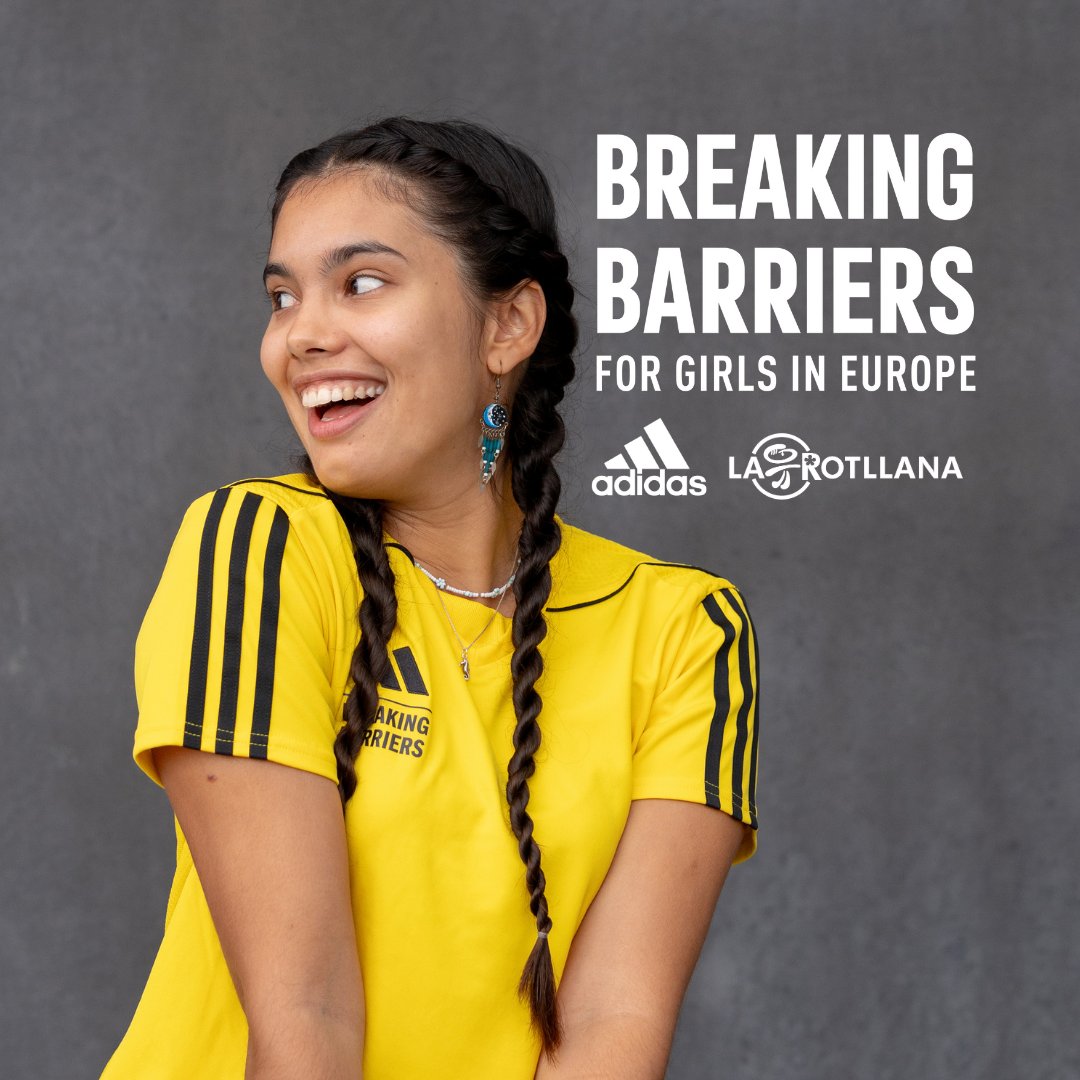 LaRotllana's tweet photo. Col·laborem amb @adidas per trencar barreres! 💪👧🏃♀️
1️⃣ Descarrega't les apps Adiclub +Running App!
2️⃣ Registra't!
3️⃣ Completa els reptes!
4️⃣ Busca'ns a l'app i fes el teu donatiu!
@adidas_ES @CommonGoalOrg @Women_Win @17Sport1
#LetsBreakBarriers https://t.co/Z1X99jUcIw
