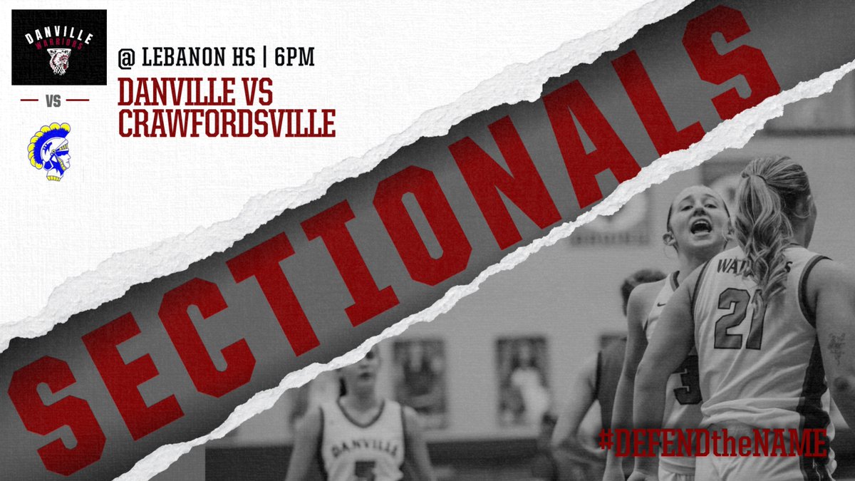 dchswarriorsgbb's tweet photo. GAMEDAY!! Sectionals start up tonight at Lebanon as we take on Crawfordsville at 6pm! See you there!! #DEFENDtheNAME https://t.co/QzOa8pxWpV