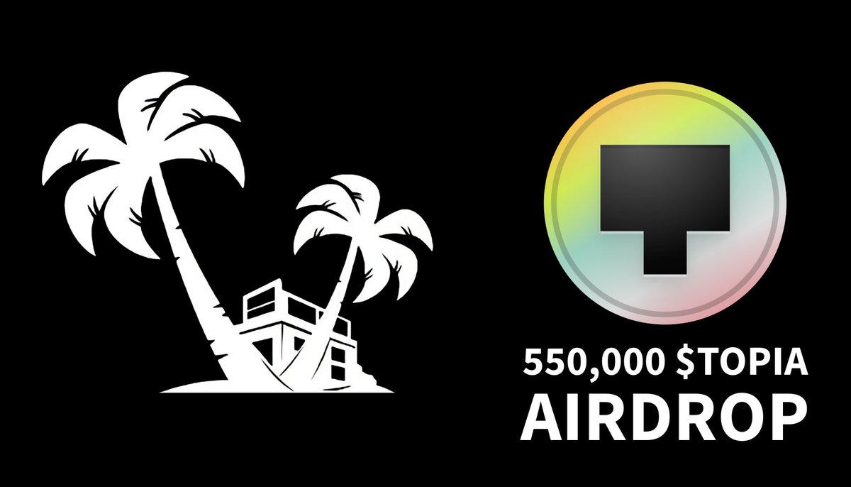 Our quarterly $TOPIA airdrop is complete!

Community members who staked their assets got:
🏝️ 267 $TOPIA per Parcel Pass
🏡 654 $TOPIA per Villa

Enjoy. 🥂