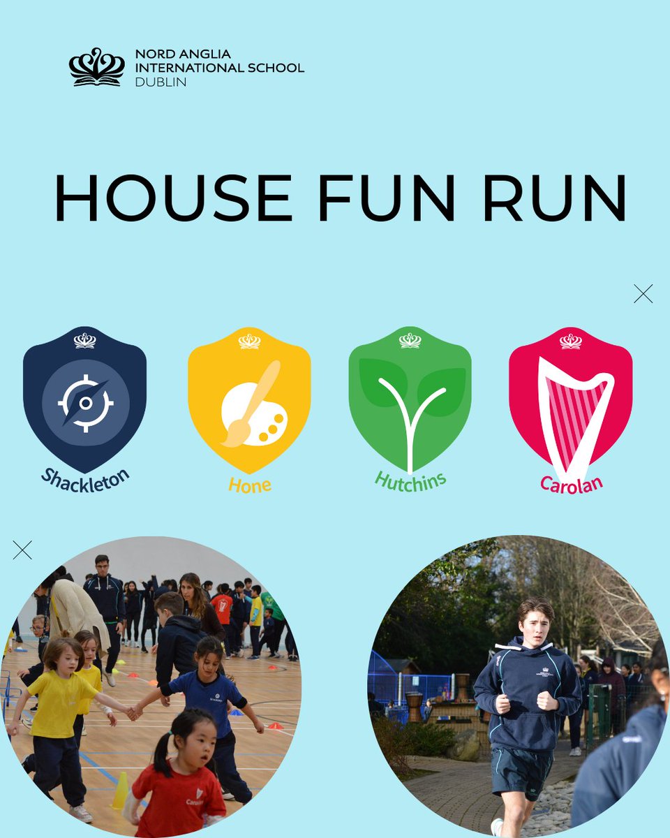 NAISDublin's tweet image. 🎉🏃♂️ Our whole school came together yesterday for our annual House Fun Run, and the energy was unmatched! It was all about teamwork, positivity, and just having fun!
Swipe to see some of our favourite shots! 📸
#CreateYourFuture #NordAngliaEducation #InternationalSchool