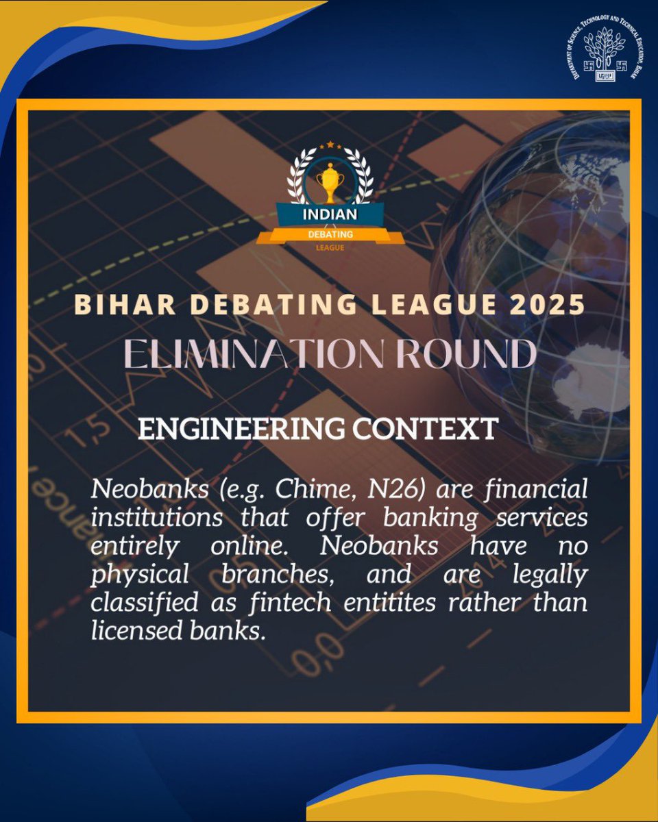 DSTTEBihar's tweet photo. बिहार डिबेटिंग लीग - 2025” में छात्र-छात्राओं की तार्किक क्षमता और प्रभावशाली अभिव्यक्ति देखने लायक है!
With each round, the competition is getting fiercer! Who do you think will make it to the finals? Let us know!
#BiharDebatingLeague2025 #DebateCompetition #YoungDebaters https://t.co/kHZVKCTwSY