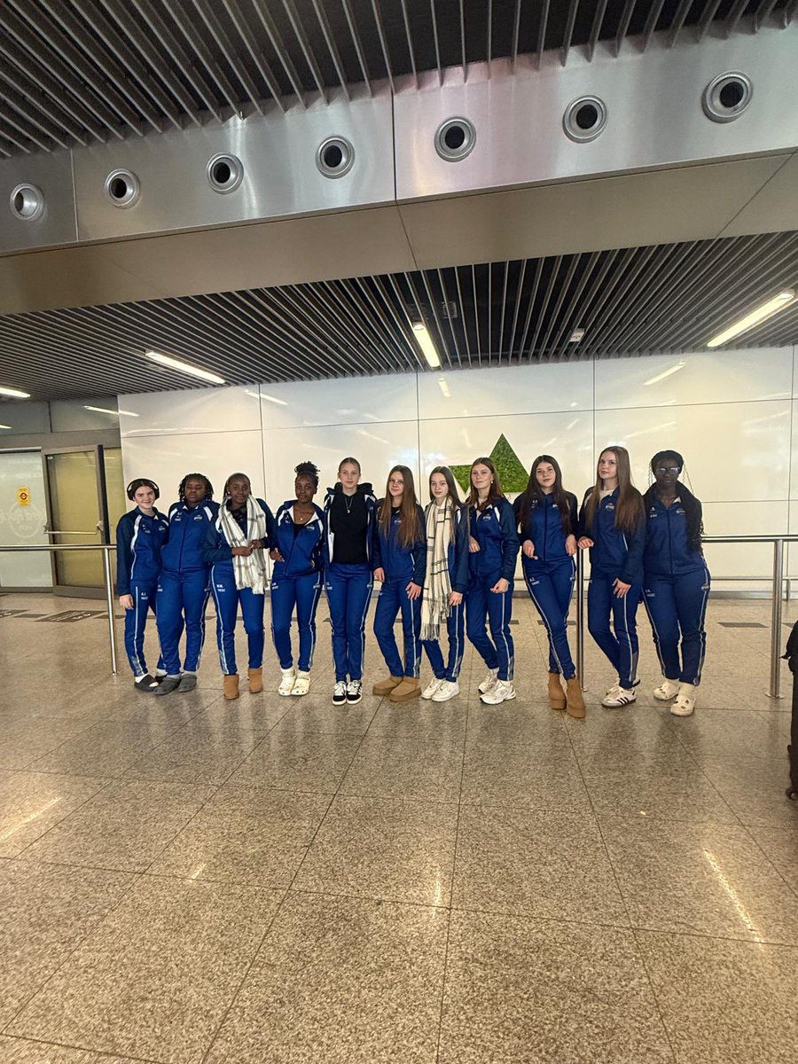 Our U16s have arrived in Slovakia ahead of there second phase of group games for Middle European League Basketball #LetsGoNeptunes