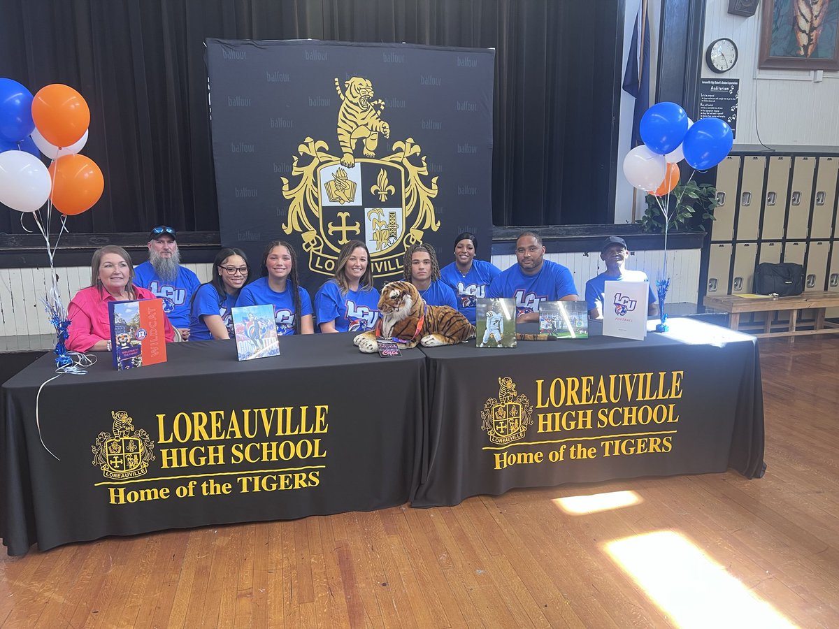 Congratulations to Kylon Polk and his family for his signing with Louisiana Christian University! LCU is getting a tremendous football player and competitor!