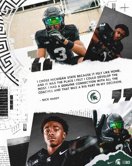 Birmingham Groves 2025 WR Nick Hardy has signed with Michigan State

football.thedzone.com/players/nichol…

<a href="/19NickHardy/">Nicholas Hardy C/O 25 WR</a> <a href="/GrovesAthletics/">Groves Athletics</a> <a href="/FootballGroves/">Groves Highschool Football</a> <a href="/MSU_Football/">Michigan State Football</a>