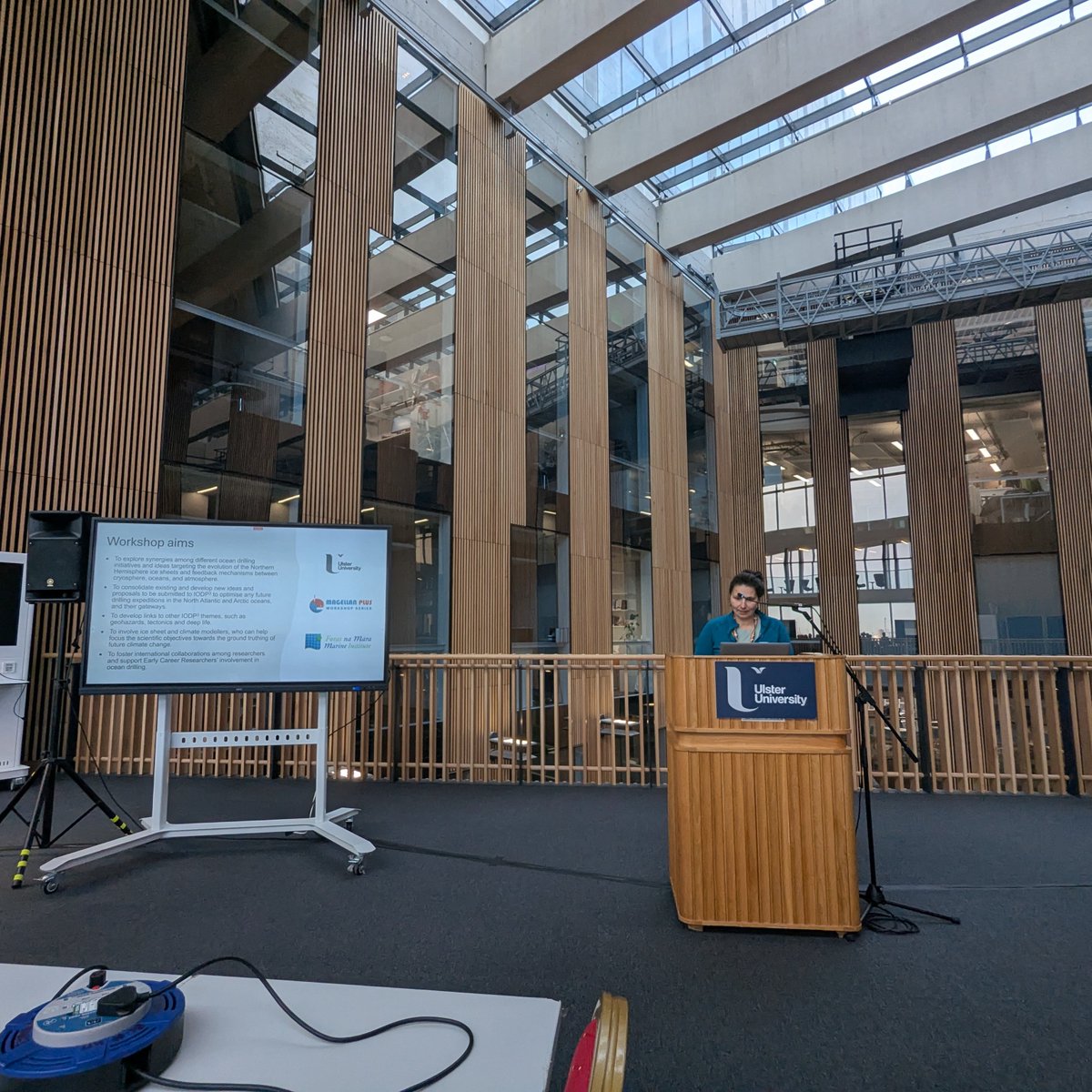 Professor Paul Dunlop (@profpauldunlop) on Twitter photo <a href="/UlsterUniGES/">Geography and Environmental Sciences</a> <a href="/sara_benetti/">Sara Benetti</a> kicking off the ECORD MagellanPlus workshop 'NHIS Evolution of the Northern Hemisphere Ice Sheets: timing, drivers, & interconnections'. Great to have the international ice sheet community <a href="/UlsterUni/">Ulster University</a> Belfast campus. <a href="/UlsterUniGES/">Geography and Environmental Sciences</a> <a href="/sara_benetti/">Sara Benetti</a> kicking off the ECORD MagellanPlus workshop 'NHIS Evolution of the Northern Hemisphere Ice Sheets: timing, drivers, & interconnections'. Great to have the international ice sheet community <a href="/UlsterUni/">Ulster University</a> Belfast campus.