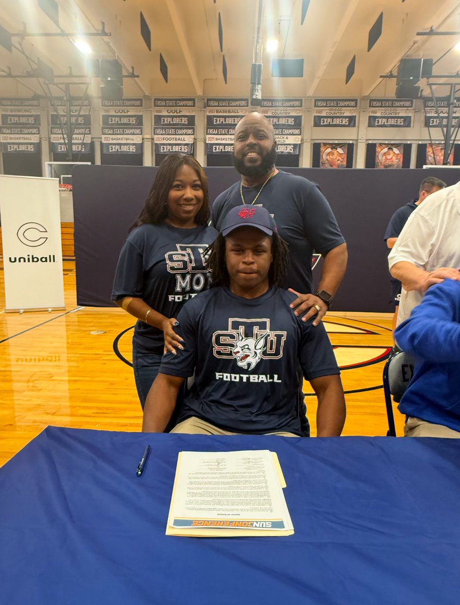 downsbenjamin's tweet image. National Signing Day… Congratulations son on signing with @STU_Football