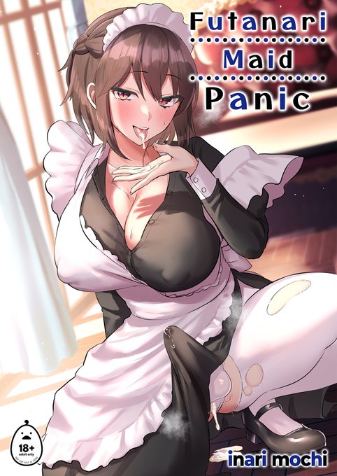 Hey Kaigai-niki!
inarimochi's new Futanari Manga is being released by Irodori Comics! 

The English translation version, "Futanari Maid Panic," will be available for purchase on the afternoon of February 25th, PST. Make sure to check out the pre-order and grab your copy! 