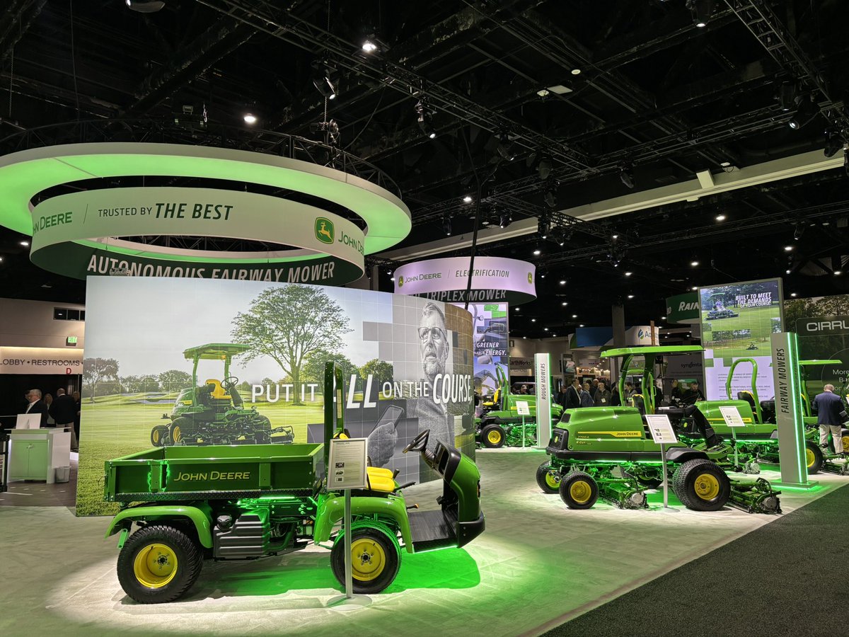 #ItsShowTime!!!! Come visit us in the <a href="/JohnDeere/">John Deere USA</a> booth! 💚🦌💛
