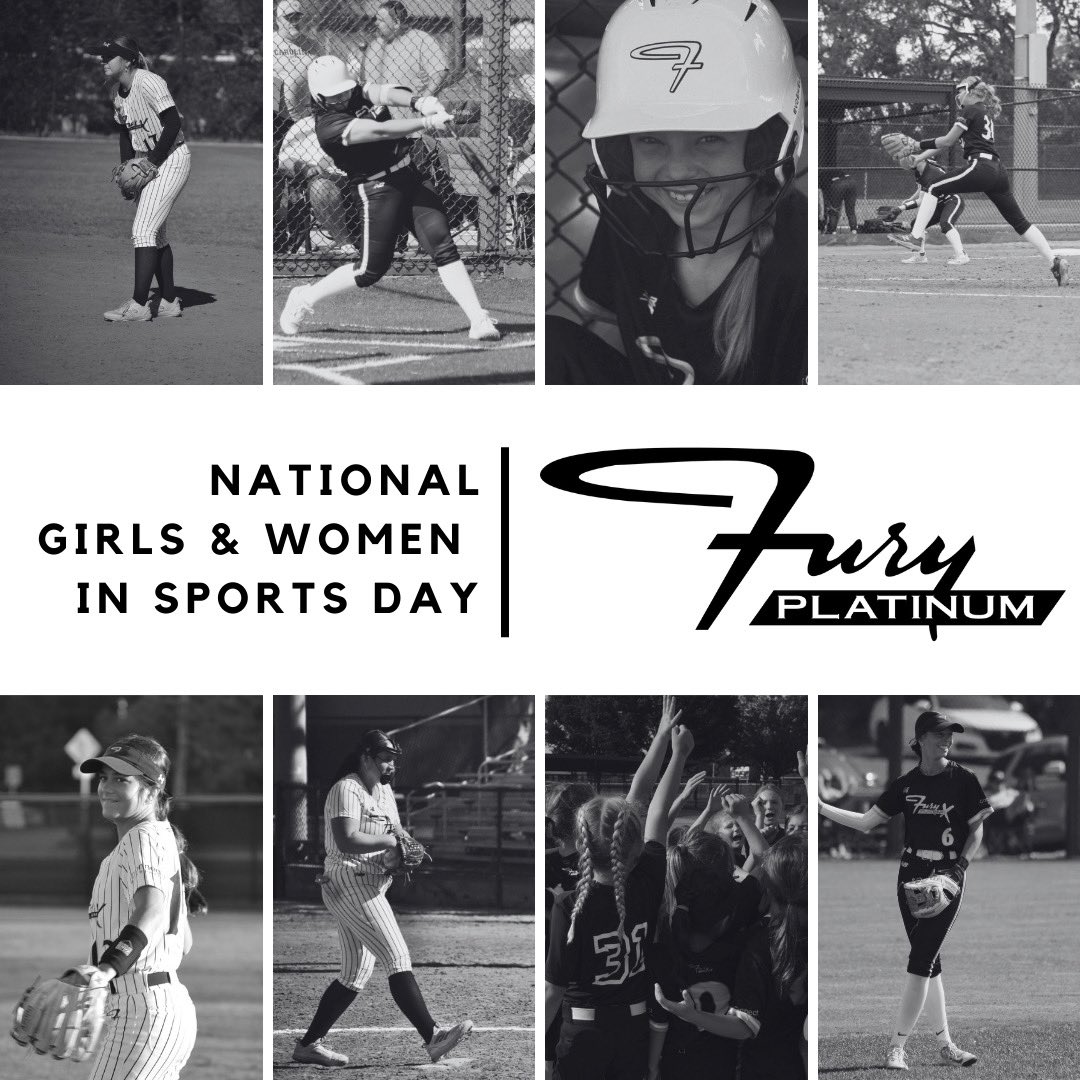 National Girls &amp; Women in Sports Day hits home with us 🥺Proud of all of the young women that make up our organization #platinumproud