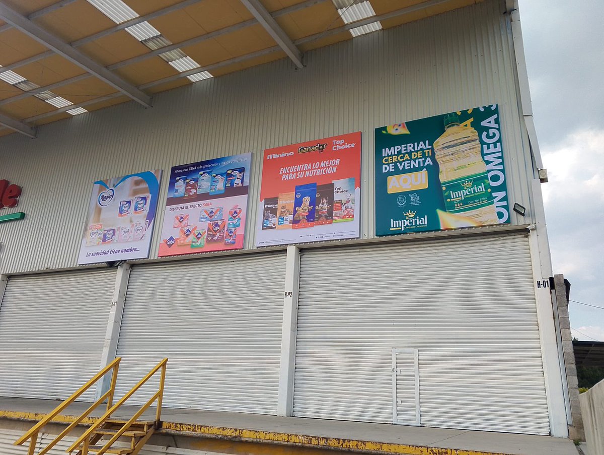 MKTLateral's tweet photo. Otro proyecto más concluido…! Implementación de lonas! #Bodegadeofertas #centraldeabastochicoloapan https://t.co/kN31wOoXbr