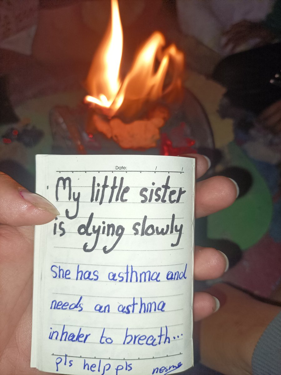 _nesmam's tweet photo. Save a child with asthma🛑

Save a child with asthma🛑

My sister needs an spray asthma  to be able to breathe well. The inhaler costs a lot now in these bad conditions and high prices
 Pls donate or share

HELP HER GET TREATMENT
https://t.co/xxzQJ23TH1
Or
https://t.co/hSrSYZzfiH https://t.co/F7MMaiaAam