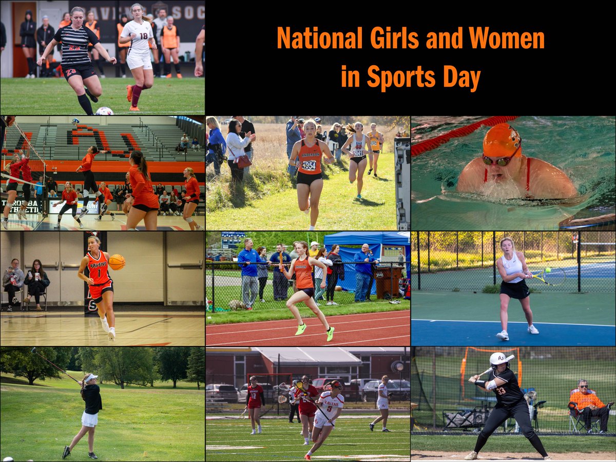 Happy National Girls and Women in Sports Day! #SoarRavensSoar #GBGR