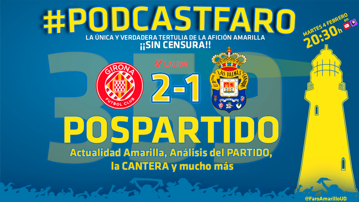 🎙️#PodcastFaro 🇮🇨 UD Las Palmas tweet media