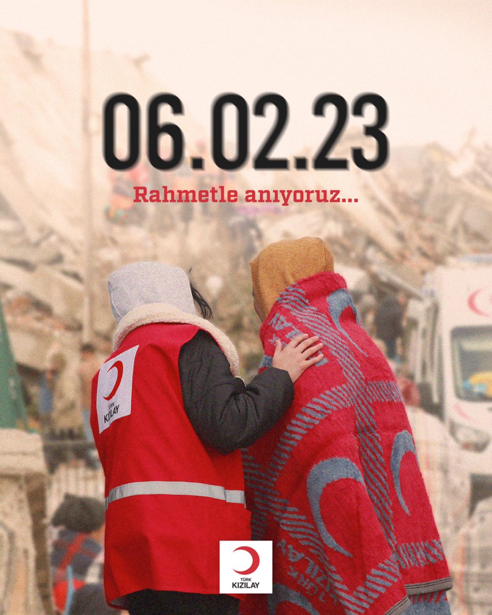 6 Şubat depremlerinde kaybettiğimiz on binlerce canımızı rahmetle anıyoruz…

Yaralarımızı dayanışmayla sardık, iyileşmeye birlikte devam edeceğiz. #KızılaySahada