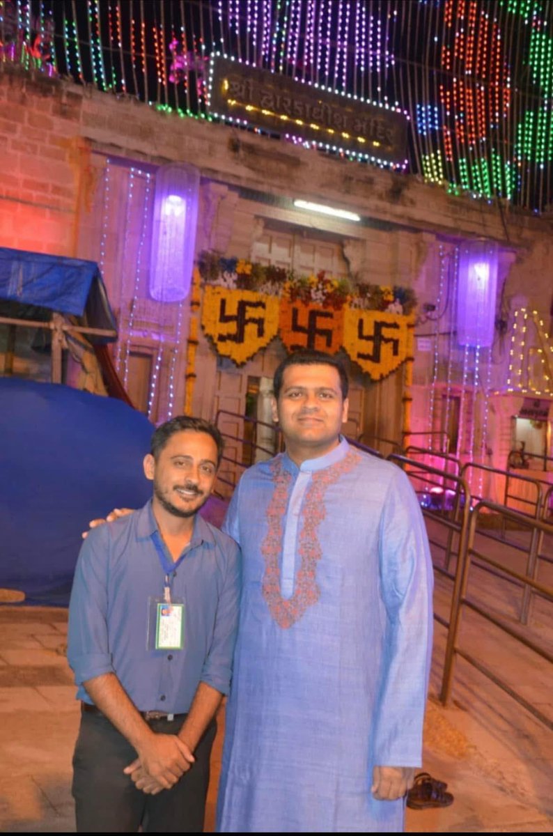 RAVIBARAI2404's tweet photo. We wish a very happy birthday to our beloved @DhanrajNathwani sir group President RIL,vice chairman Dwarka Devasthan Samiti whom the young generation always looks for inspiration dear sir may you be blessed with a healthy and successful life https://t.co/nv1s47ApMD