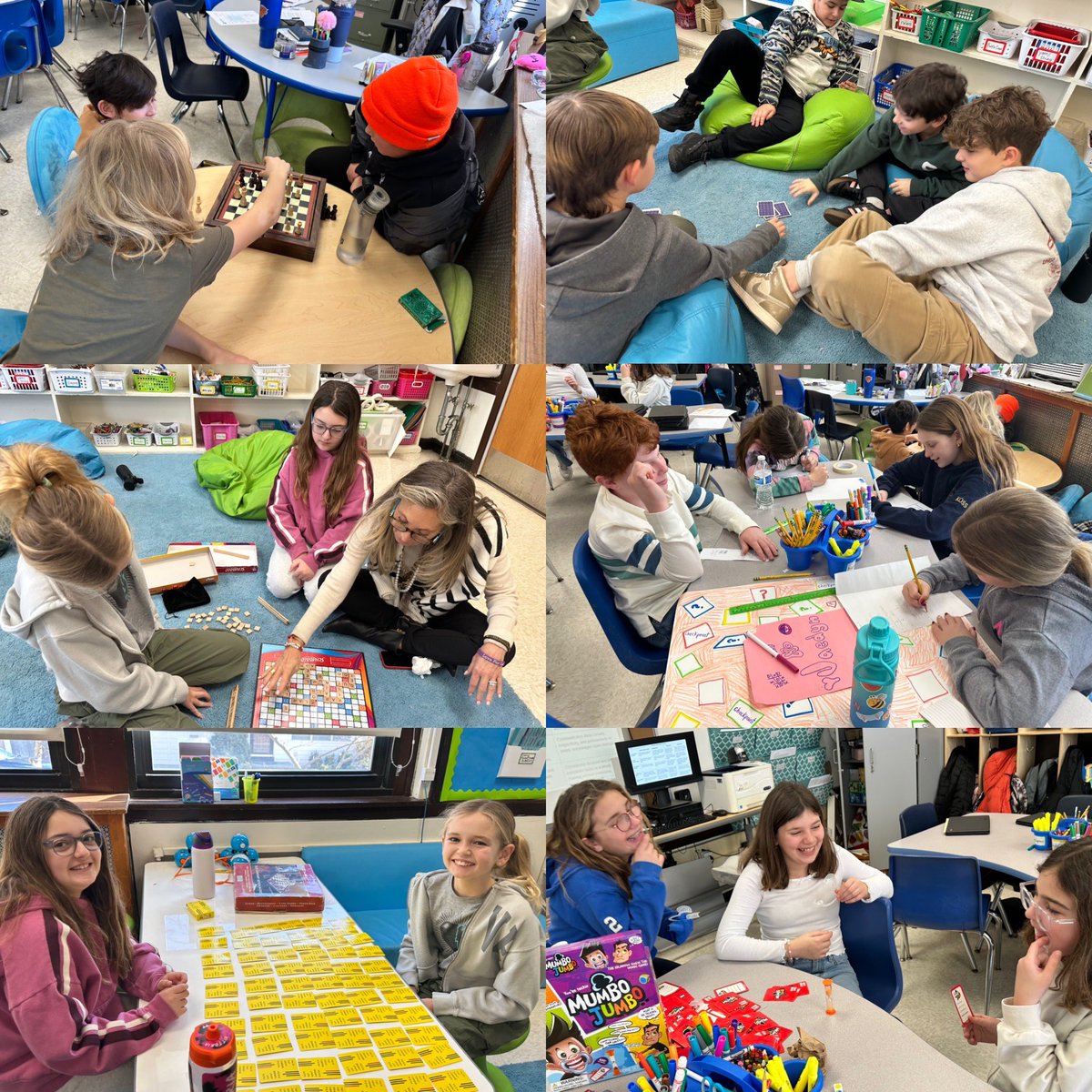 Students assessed their collaboration, creative problem-solving, leadership, initiative, communication, responsibility, and focus as we celebrated Global Play Day today! Thank you <a href="/CZawatson/">Cristine Zawatson</a> for joining our game of Scrabble! #ProudToBeLB