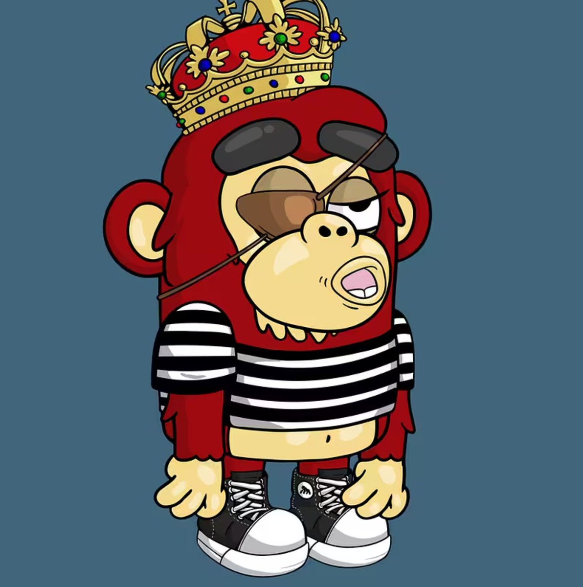 🎉NFT GIVEAWAY 🎉
Win this awesome #ApeChain <a href="/AKidOnApe/">A KID</a> CROWN ?

1. follow me and <a href="/TypicalTigerNFT/">Typical Tigers 🐯</a> 🫂
2. RT ♻️
3. Tag 3 Frens 🏷️

winner picked in 48 hours