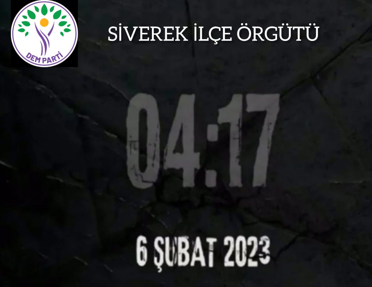 O gün herkes öldü,,,
Kimisi toprak altında, kimisi toprak üstünde...
#6subatdepremi 
#DepremiUnutma
#AsrınFelakati
