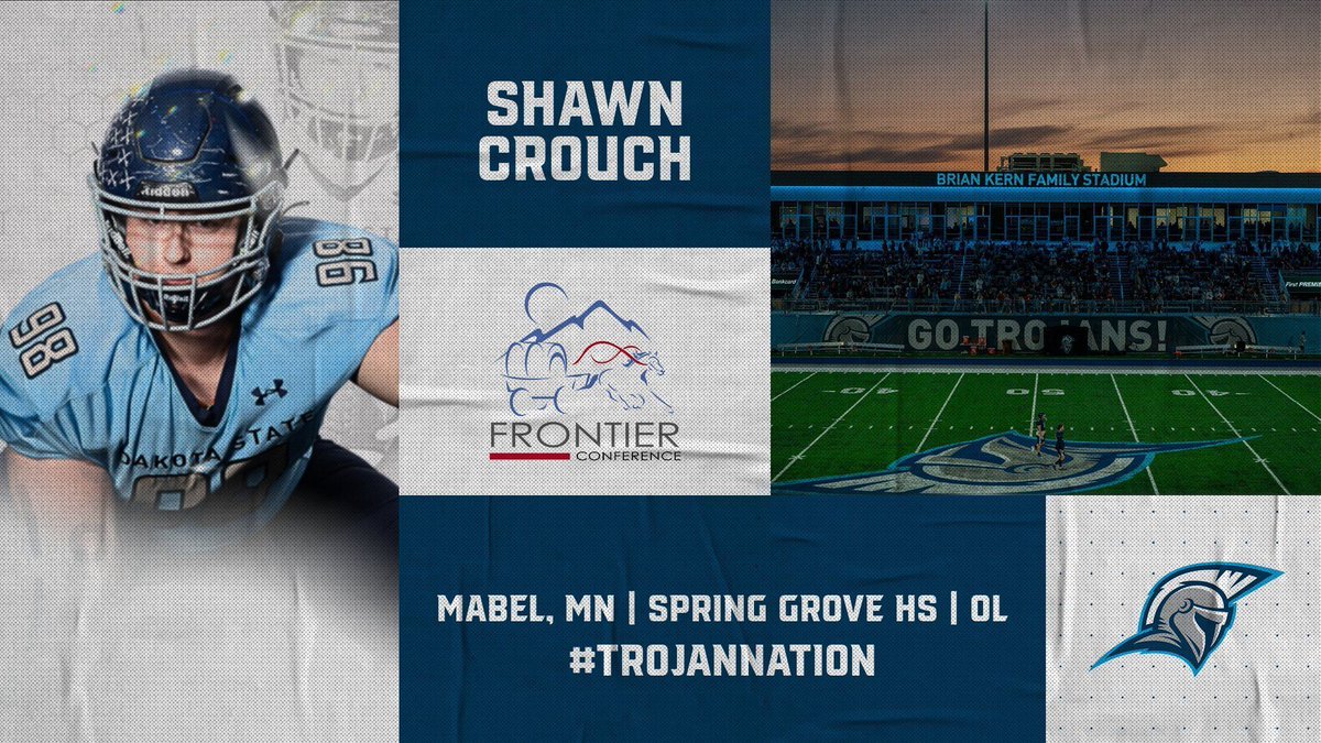 Dakota State Football (@dsufootball) on Twitter photo Welcome to the family!
Shawn Crouch ( <a href="/ShawnCrouc98832/">Shawn Crouch</a> )
From: Mabel, MN
HS: Spring Grove HS
OL | 6’4 | 280
Film: buff.ly/40YBapX Welcome to the family!
Shawn Crouch ( <a href="/ShawnCrouc98832/">Shawn Crouch</a> )
From: Mabel, MN
HS: Spring Grove HS
OL | 6’4 | 280
Film: buff.ly/40YBapX