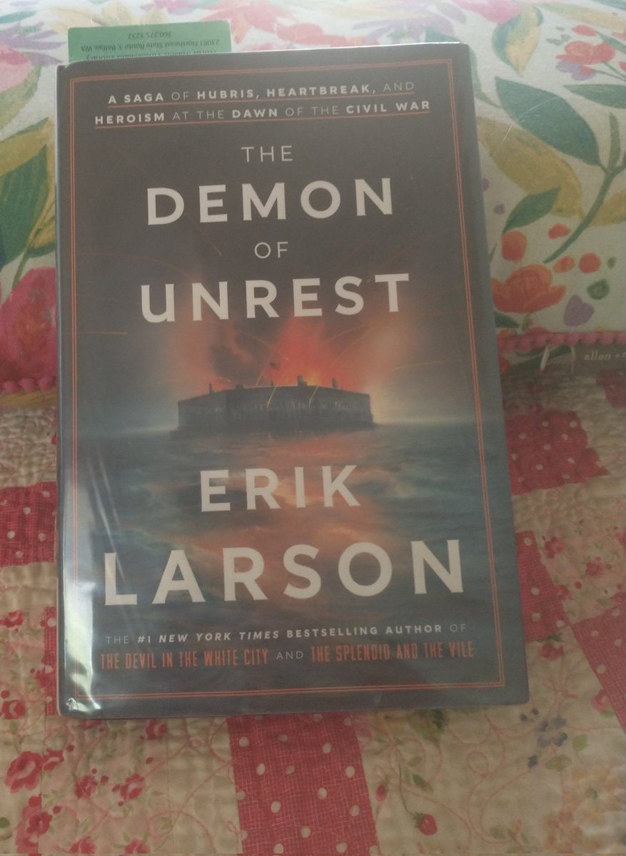 LParsley7's tweet photo. @goodreads Another great read by Erik Larson. https://t.co/LGnO6yPapA