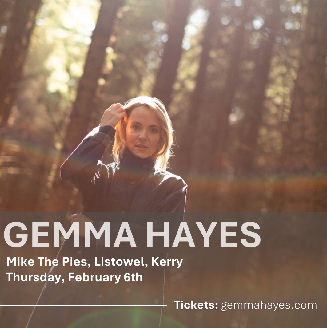 Gemma Hayes Fans (@gemmahayes_fans) on Twitter photo Hey Kerry, what you doing tomorrow night? Check out Gemma Hayes at <a href="/MikethePies/">MikethePies</a>. Tickets and other information from gemmahayes.com. Hey Kerry, what you doing tomorrow night? Check out Gemma Hayes at <a href="/MikethePies/">MikethePies</a>. Tickets and other information from gemmahayes.com.