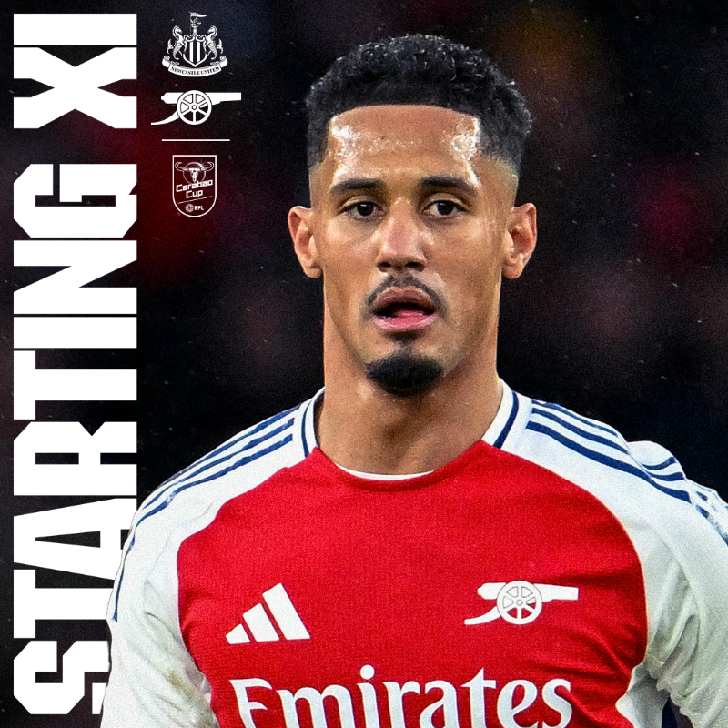 Arsenal's tweet photo. 🔴 𝗧𝗘𝗔𝗠𝙉𝙀𝙒𝙎 ⚪️

Unchanged from Sunday's triumph.

Let's turn this around, Gunners 👊
