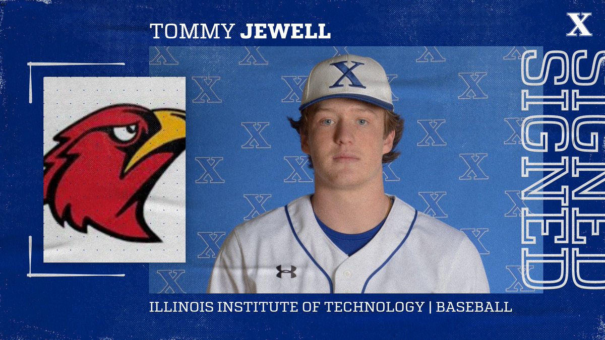 Cincy St. X Sports (@stxsports) on Twitter photo Congratulations to Tommy Jewell who has signed to play Baseball at Illinois Institute of Technology!
#AMDG | <a href="/StXBall/">St. Xavier Baseball</a> Congratulations to Tommy Jewell who has signed to play Baseball at Illinois Institute of Technology!
#AMDG | <a href="/StXBall/">St. Xavier Baseball</a>