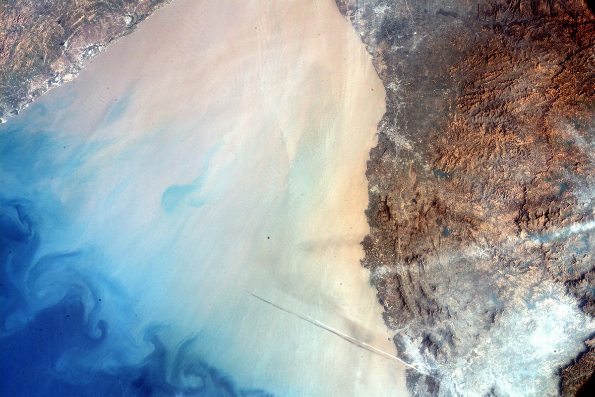 Mission week is finally here! If you haven't already, sign up for an EarthKAM account and participate this week! Your students can request incredible Earth images like this one of the Gulf of Khambhat in India.