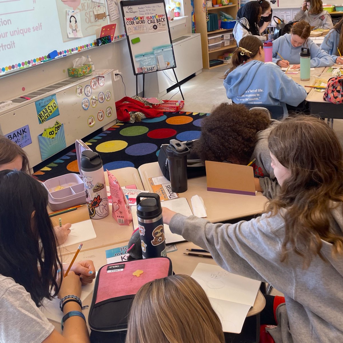 This week, we launched a new program, #FearlesslyGirl, designed to empower our 1st–8th grade girls by fostering strong friendships, building self-confidence, and developing leadership skills. We're excited to see the impact on our community! #LunchBunch #CESRockville