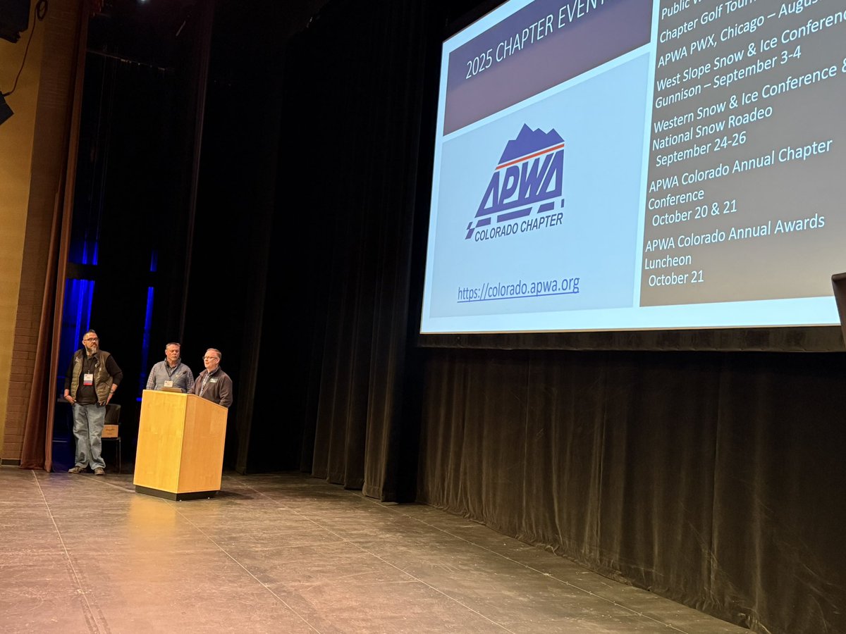 APWAColorado's tweet photo. 2025 Construction Inspection Conference!! https://t.co/oO90MXbypZ