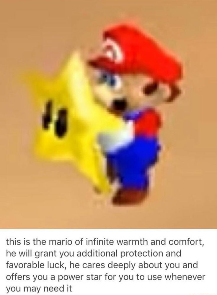 Mahokabii's tweet photo. Mario cares about you :) https://t.co/OI1k6gITnW