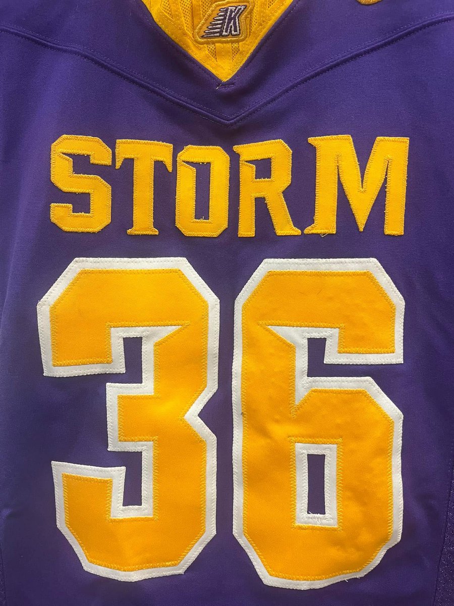 We miss you Owen, forever in our hearts 💜💛 #StormFootball