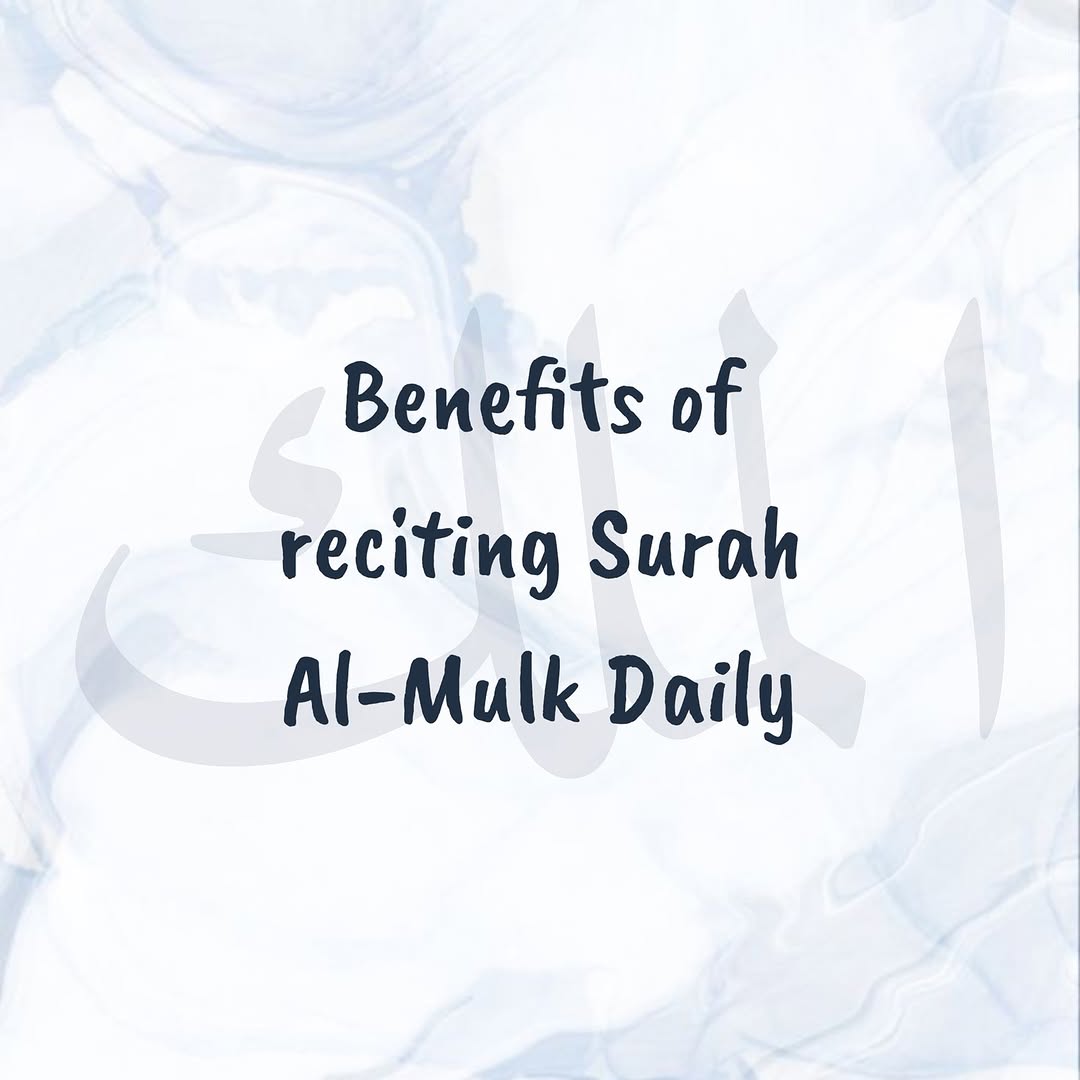Cool_Ustaz's tweet image. Benefits of reciting Surah Al Mulk daily.🤍

- Must Know 📚