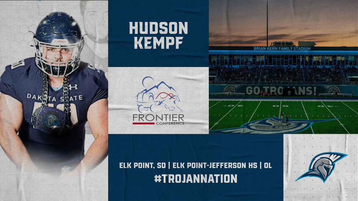 Dakota State Football (@dsufootball) on Twitter photo Welcome to the family!
Hudson Kempf ( <a href="/HudsonKempf/">Hudson Kempf</a> )
From: Elk Point, SD
HS: Elk Point-Jefferson HS
OL | 6’2 | 280
Film:buff.ly/4hMNCij Welcome to the family!
Hudson Kempf ( <a href="/HudsonKempf/">Hudson Kempf</a> )
From: Elk Point, SD
HS: Elk Point-Jefferson HS
OL | 6’2 | 280
Film:buff.ly/4hMNCij
