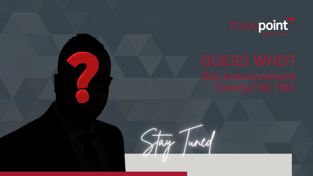 TeamThreePoint's tweet image. Super exciting news ahead for our #OntarioBrokers!

Get ready to meet the newest addition to our Three Point team, one of the absolute best in the business! We can't wait to unveil our latest talent on February 18th, 2025.

#InvestLendGROW #uDrive #TeamGrowth #GuessWho