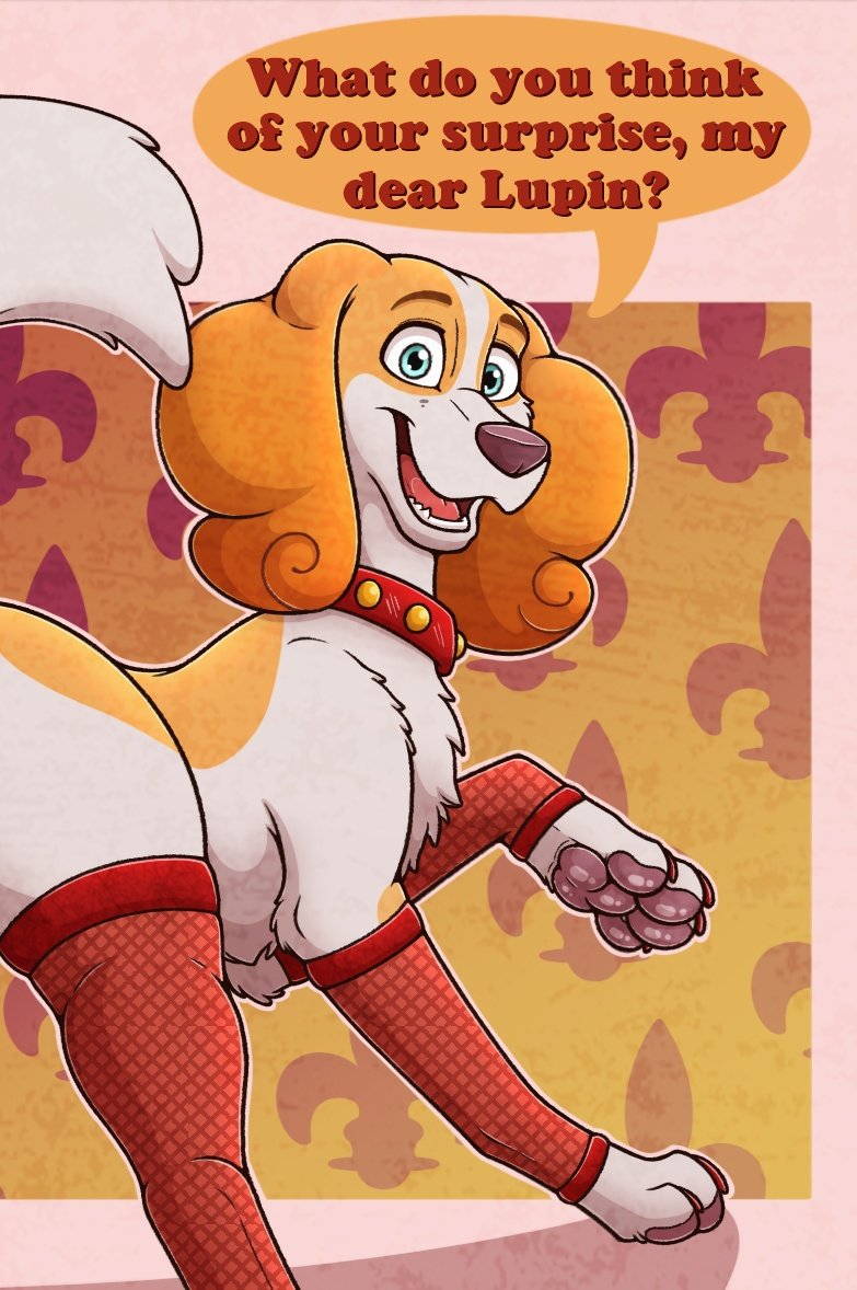 Well, I think we now know why Lupin was so excited XD
Full drawing you guys know where 😉