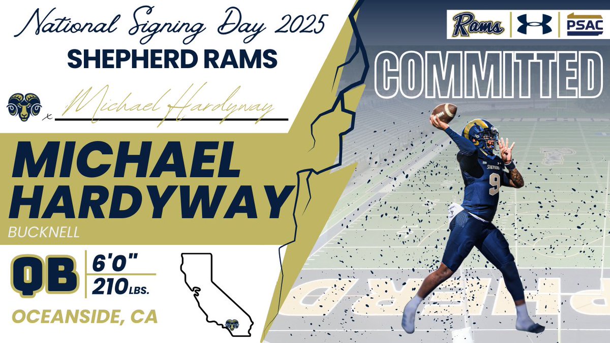 Next joining the Ram family 🐏🏈

<a href="/MichaelHardyway/">Michael Hardyway</a> 

#Team96