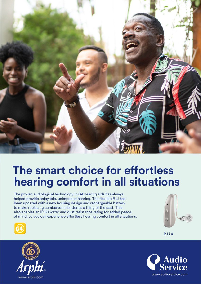 ArphiElectroni1's tweet photo. The flexible and rechargeable RIC

New rechargeable and robust models for almost all levels of hearing loss.

Contact us for more info:
info@arphi.com
+91 9819998162 https://t.co/Q0j6J9TJVc
