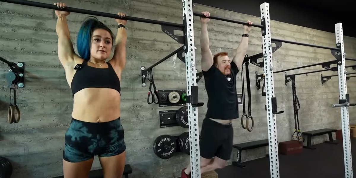 TheEWZine's tweet photo. BTW... can @BeckyLynchWWE retire her nickname from the #WWENXT days of Boulder Shoulders and hand it down to @Real_Valkyria ??? As @WWESheamus said , she really does have them!
#BraveChange #WWE
https://t.co/r1JZx7x2K6 https://t.co/ierRNdSgKk