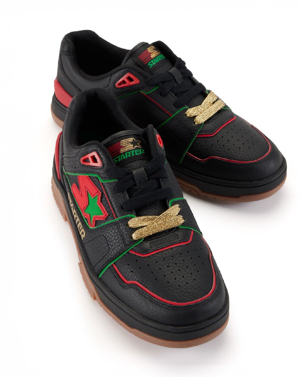 🔥 Legends don’t follow trends, they set them. The <a href="/TyMopkins/">Ty Mopkins</a> x Starter collab redefines black, white, and gold with unmatched style and presence.

A statement. A legacy. A step above the rest. ⭐