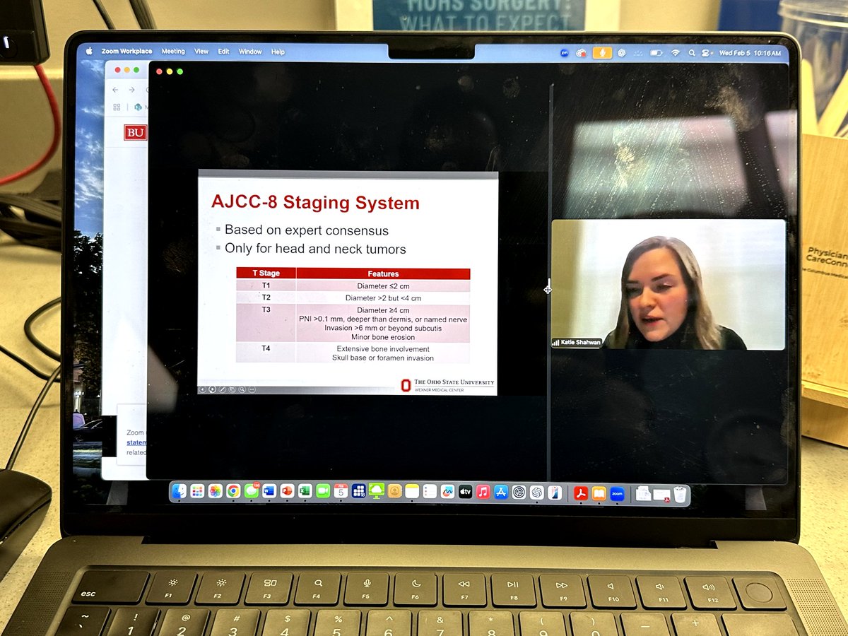 Wonderful time presenting at Boston University Grand Rounds today on high risk CSCC, as well as discussing facial recon cases with their talented residents! Thanks to my Mohs bestie <a href="/Patricia_Richey/">Patricia Richey, MD</a> for inviting me!